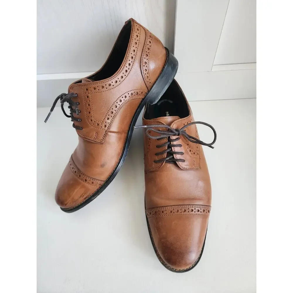 NUNN BUSH Norcross Cap Toe Oxford dress‎ shoe Men's 10.5
